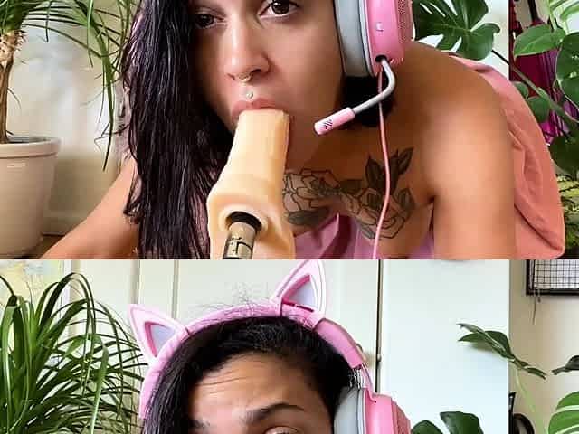 ASMR Dirty Talk and Fuck Machine Cum FULL SCENE