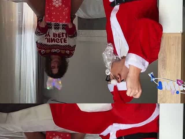 Ring in the New Year with the hottest sex ever! Santa Claus and a magic facial will make it unforgettable. XXX POV oral pleasure