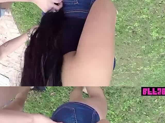 Sorority Lesbian Teens 18+ Humiliated A Newbie By The Pool
