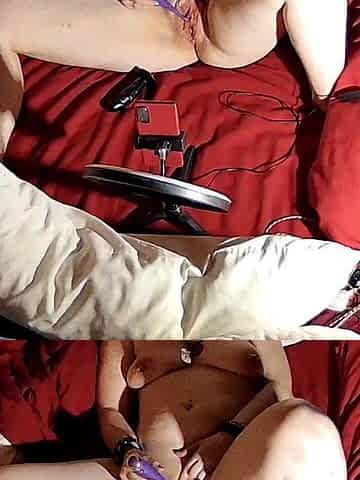 Cam Catches Wife Masturbating on the Phone