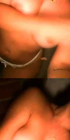 Big boob brunette masturbates on webcam