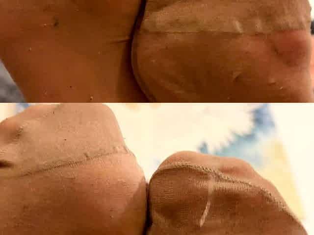 Blonde enjoys hot foot fetish sex