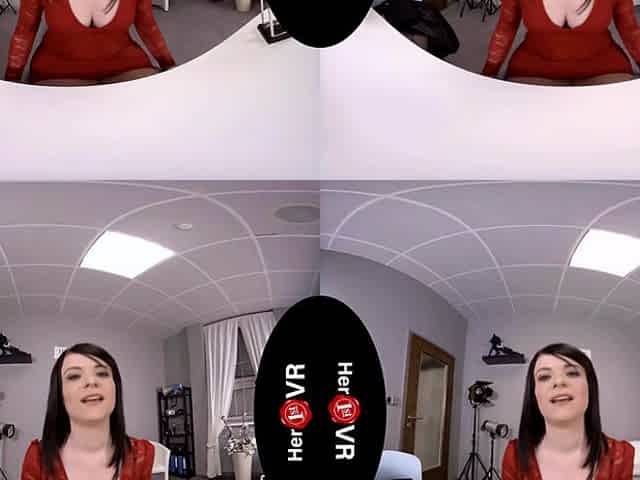 Lena King - First Vr Casting; Pale Brunette Casting