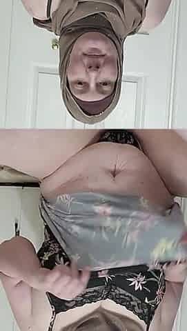 I Leave My Hijab on but Strip off the Rest of My Clothes