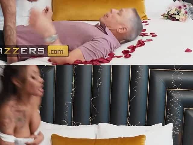 BRAZZERS - Newlywed Badassbrannn Sneaks Off On Her Wedding Day For One Final Reunion With Her Ex