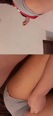 I Give My Visiting Stepbrother a Massage and She Masturbates Me