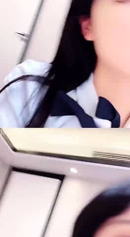Petite Asian gives a blowjob in POV
