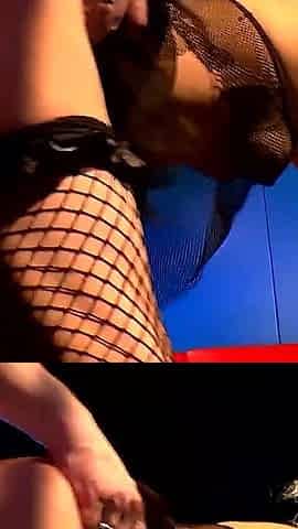 Blonde Bombshell Swallows Cum with Hungry Passion