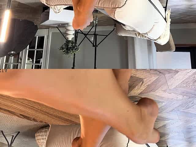 POV foot fetish from Amber