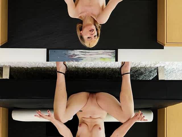 Hot blonde milf gives a great pov blowjob