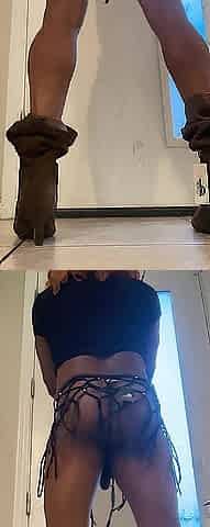 Cute Femboy Twerk