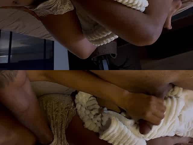 Horny dude woke small tits girl to fuck her early in the morning