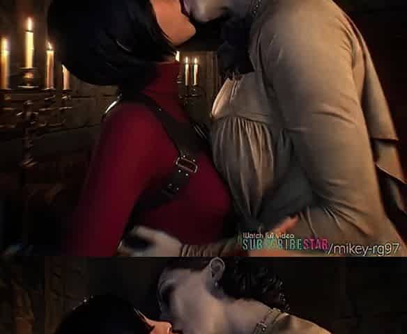 Videogame lesbo giving a kiss resident unmerciful village large mama oriental cutie