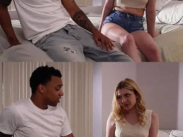 Girlfriend begs my bully for mercy while getting fucked