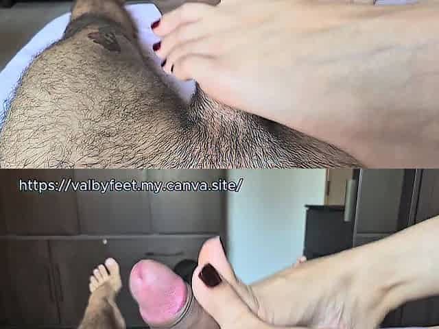Look what those feet do to me