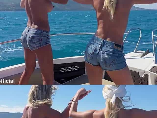 Shalina Devine Candee Licious Boat 3some Creampie Gulp