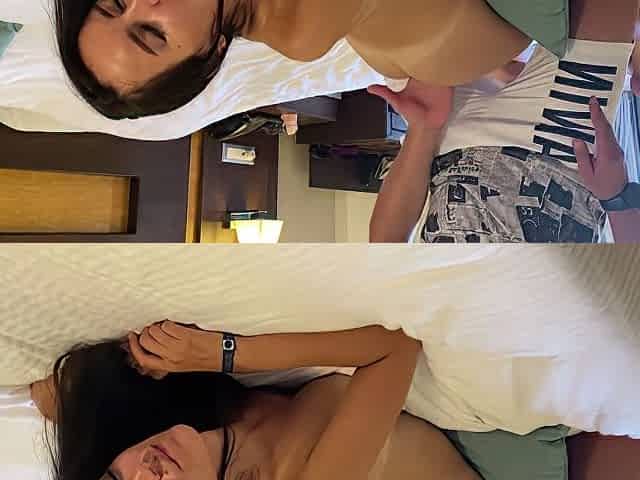 Stranger From A Public Beach Finished A Massage With Hot Sex