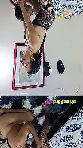 Role Playing Woman Bangs Her Boyfriend With His Weenie Pegging And Ass drilling