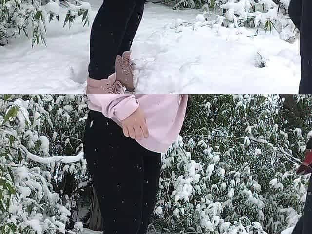 Slutty Canadians in the Snow - Behind the Scenes of our Blow in the Snow Vid