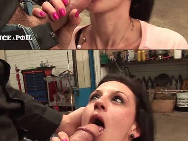 Smart Beurette with Small Tits Pays Bills with Her Ass