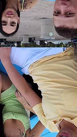 Sneaky Hotel Sex with Horny Stepsis