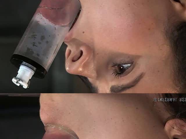 Gorgeous filly ends up being restrained and pleasured in the dungeon