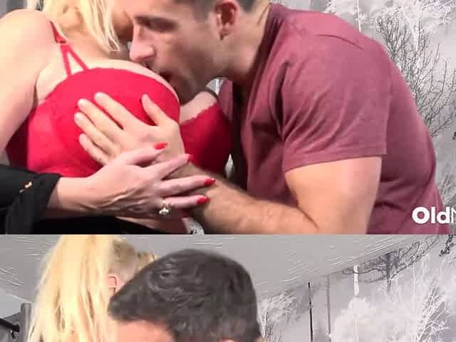 Mature Lady Seduces Handy Stud To Live Out Hardcore Dreams