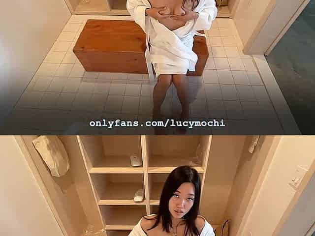 petite Oriental Lucy Mochi banged in spa locker room