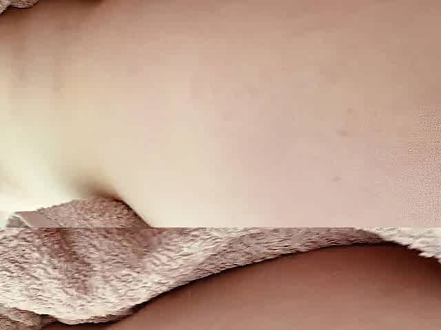 Brunette hair sweetheart plays with tits and fingers her twat