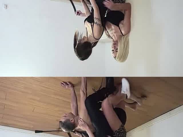 Hot Dommes Tease And Dominate Masked Submissive Slaves With Jennyfer Stone