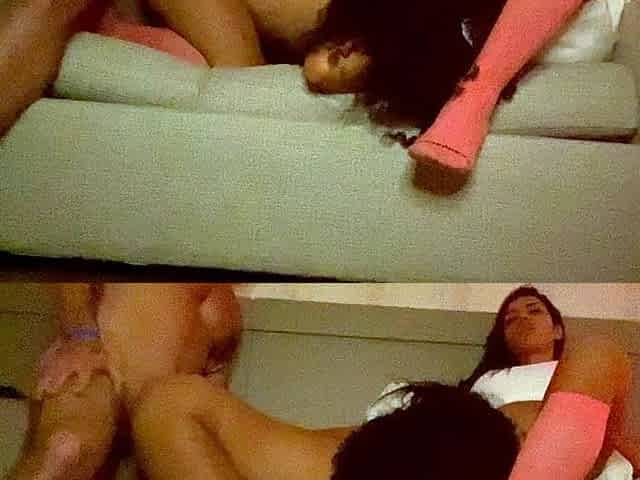 Brunette amateur blowjob and cock riding to earn some cash
