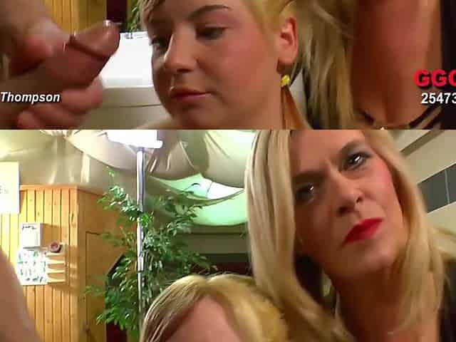 Ggg Used Like A Toy And Drenched In Sperm - John Thompson, Sarah Ann And Marina Rene