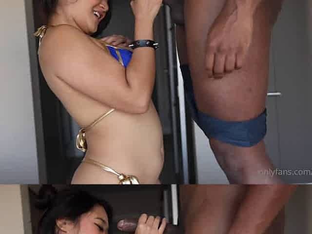 Jasmine Teaa Filipina Chun Li vs 9 Inch Cock