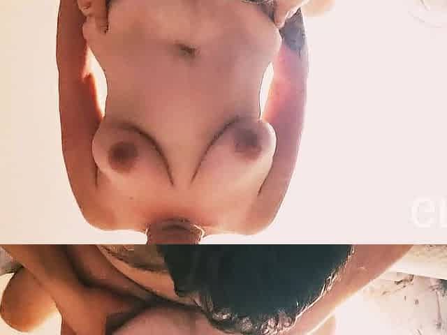 My wife rides on my cock