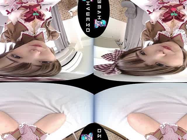 Japanese Cosplay 18yo teen Moka Akiyoshi Is playing with her pussy