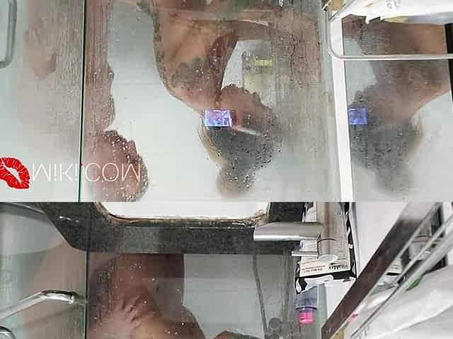 Fucked in a Hostel Shared Shower and Almost Broke the Glass