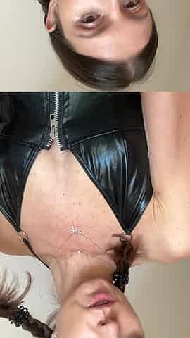 Solo Stokings and Latex -pussy Play