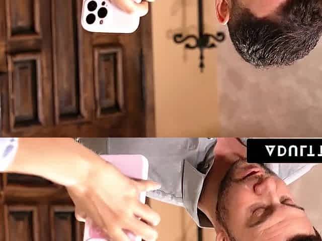 Breasty Masseuse Seduces Realtor