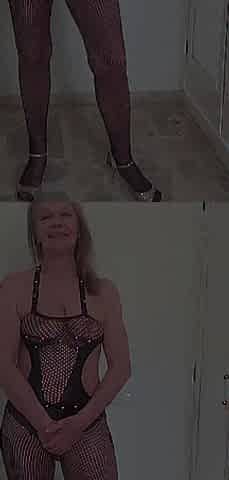 Older Woman Positions in Ebony Underware