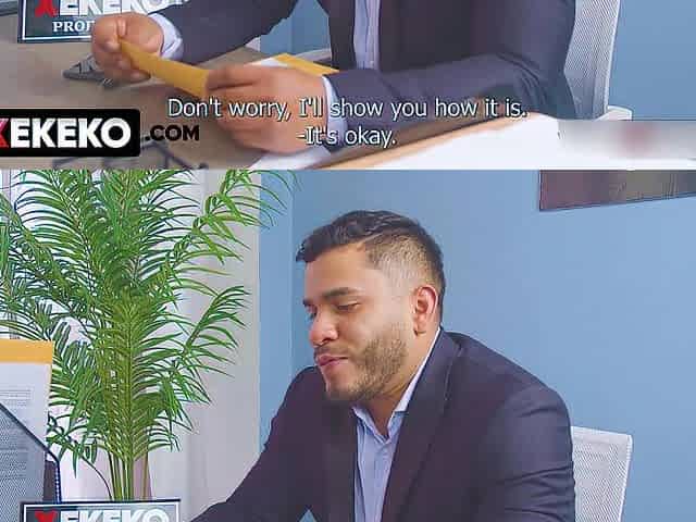 Breasty Venezuelan honey goes to a job interview and ends up getting screwed