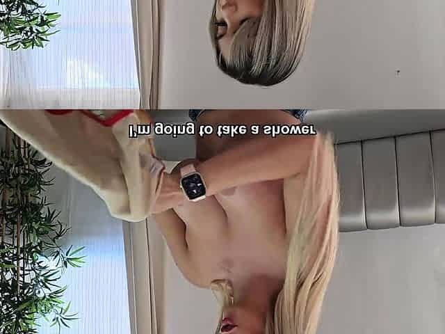 I catch my Foreign friend Masturbating in my panty and I