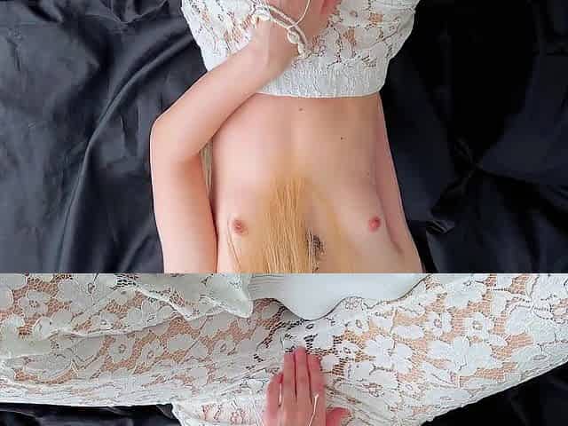 Lace panties full of squirt in advance of gonna the beach