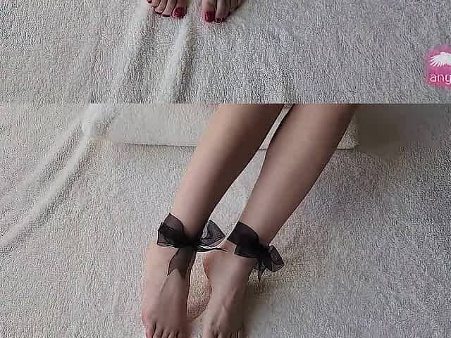Hawt glamorous gal Feet fetish part 8