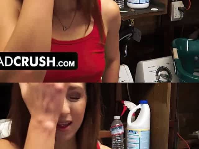 Stepdad Crush - Cock Craving Teen 18+ Gets Special Treat And Eat Stepdads Cock For Breakfast