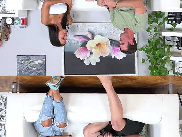 Sexy milf wanted shoot her very first casting video