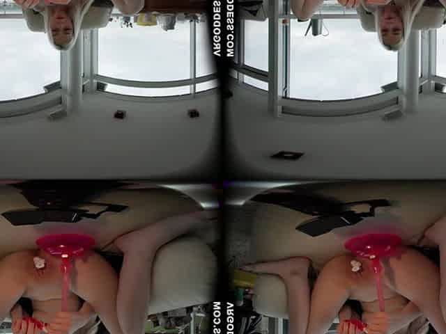 Hottest Little Blonde Alice Panty Stuffing And Fucks Herself With A Huge Clear Dildo Til Orgasm