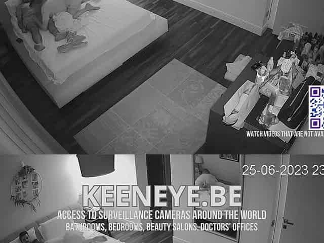 Camera in the bedroom