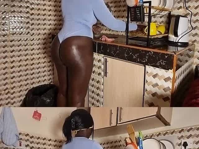 Horny Plumber Drilling Her Big Ass