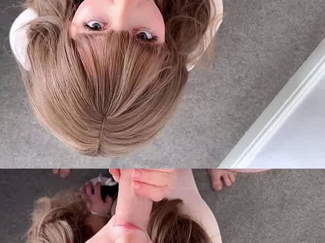 Teen blowjob and hardcore fun