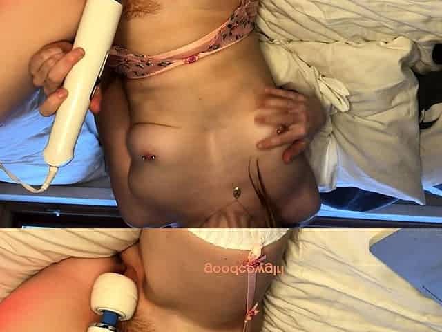 Stacked brunette goes solo toys and masturbation